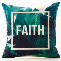 Tropical Faith Outdoor Cushion