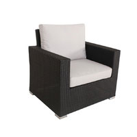 Black High Back Single Chair