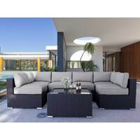 Black Majeston Modular Outdoor Furniture Lounge