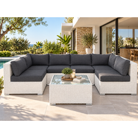White Majeston Modular Outdoor Furniture Lounge